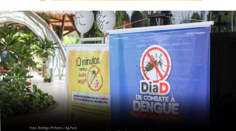 A Sespa alerta a população que eliminar o mosquito transmissor da dengue é fundamental e disponibiliza informações sobre a doença, como é adquirida e como é a transmissão para evitar novos casos