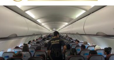 PF prende homem dentro de avião no aeroporto de Belém suspeito de estuprar enteada de 8 anos