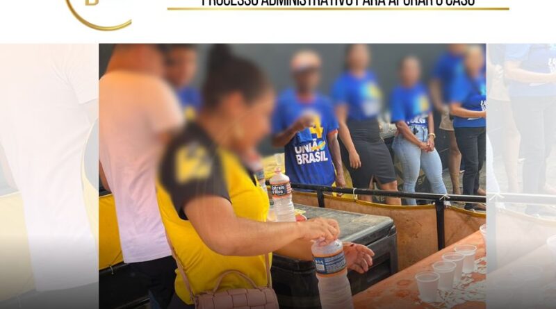 Em Paragominas, depois de denúncia do uso de água de ajuda humanitária em evento do prefeito, Prefeitura instaura processo administrativo para apurar o caso