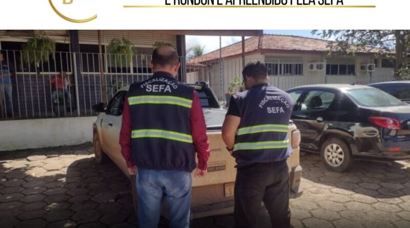 Uma carga com 600 litros de inseticida agrícola, que ia para Paragominas e Rondon do Pará, foi apreendida pela equipe de fiscalização da SEFA (Secretaria de Estado da Fazenda) em Dom Eliseu.