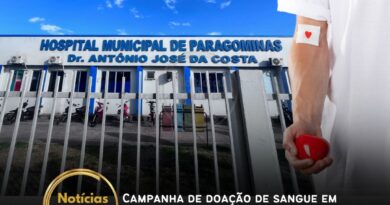 Nos dias 29 e 30 de março, o Hospital Municipal de Paragominas promoverá uma campanha de doação de sangue com o objetivo de reforçar os estoques e salvar vidas.