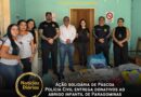 A Polícia Civil do Pará, por meio da equipe da Superintendência Regional da 7ª Região Integrada de Segurança Pública (RISP), realizou a entrega de donativos ao Abrigo Infantil de Paragominas, no sudeste do estado, na quinta-feira, dia 17 de abril.