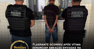 Na manhã do sábado, dia 20 de abril, um homem foi preso em flagrante em Paragominas por descumprimento de medida protetiva de urgência e ameaça no contexto de violência doméstica.