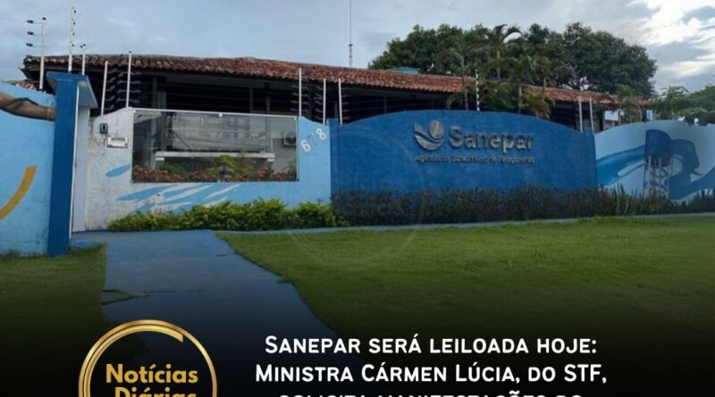 O leilão da Cosanpa (Companhia de Saneamento do Pará) está programado para esta sexta-feira, 11 de abril, na B3 (Bolsa de Valores), em São Paulo. Apesar das diversas tentativas de contestação, a Sanepar (Agência de Saneamento de Paragominas) – autarquia municipal sem vínculo com o governo do Estado – segue incluída no Bloco B do leilão de forma compulsória.