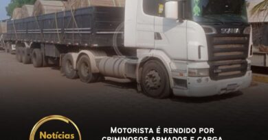 Motorista é rendido por criminosos armados e carga avaliada em R$ 800 mil é roubada na BR-010, em Paragominas