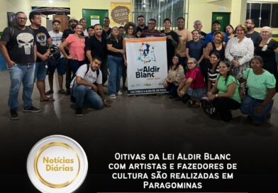 Oitivas da Lei Aldir Blanc com artistas e fazedores de cultura são realizadas em Paragominas