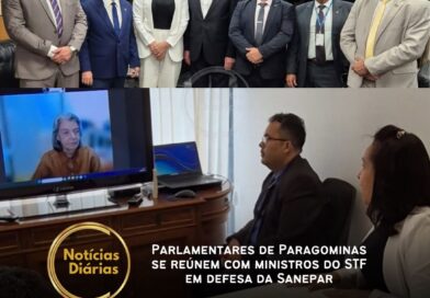 Parlamentares de Paragominas se reúnem com ministros do STF em defesa da Sanepar