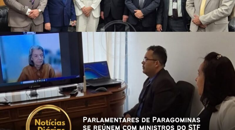 Parlamentares de Paragominas se reúnem com ministros do STF em defesa da Sanepar