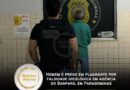Homem é preso em flagrante por falsidade ideológica em agência do Banpará, em Paragominas