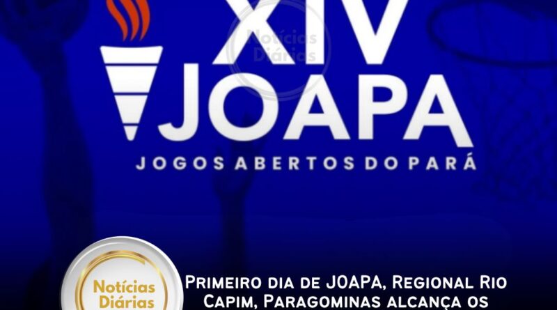Primeiro dia de JOAPA, Regional Rio Capim, Paragominas alcança os dois primeiros lugares no pódio do tênis de mesa feminino