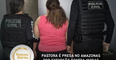 Pastora é presa no Amazonas por extorsão contra idosas no Pará
