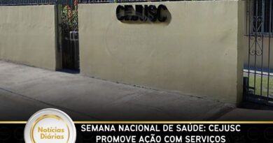 Semana Nacional de Saúde: CEJUSC promove ação com serviços gratuitos em Paragominas Semana Nacional de Saúde: CEJUSC promove ação com serviços gratuitos em Paragominas