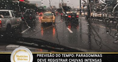 Previsão do tempo: Paragominas deve registrar chuvas intensas nesta segunda-feira (9)