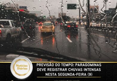 Previsão do tempo: Paragominas deve registrar chuvas intensas nesta segunda-feira (9)