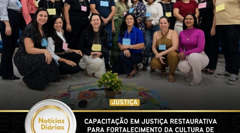 Capacitação em Justiça Restaurativa para fortalecimento da cultura de paz em Paragominas