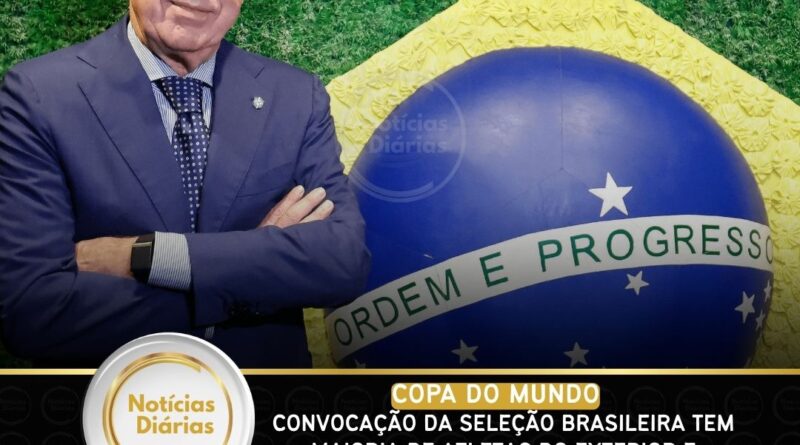 Convocação da Seleção Brasileira para a Copa do Mundo 2026 tem maioria de atletas do exterior e destaque para o Flamengo Convocação da Seleção Brasileira para a Copa do Mundo 2026 tem maioria de atletas do exterior e destaque para o Flamengo