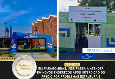 Em Paragominas, INSS passa a atender em novos endereços após interdição do prédio por problemas estruturais