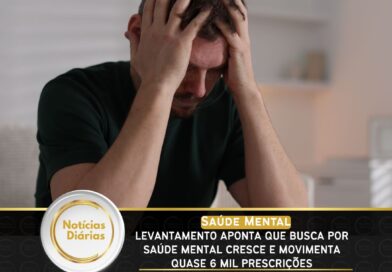 Levantamento aponta que busca por saúde mental cresce e movimenta quase 6 mil prescrições