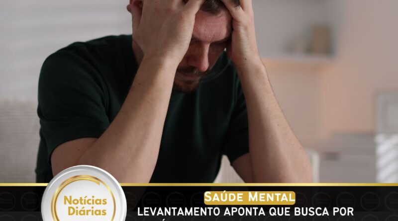 Levantamento aponta que busca por saúde mental cresce e movimenta quase 6 mil prescrições