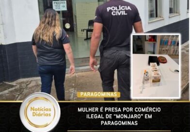 mulher é presa por comércio ilegal de “Monjaro” em Paragominas