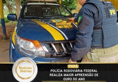 Polícia Rodoviária Federal realiza maior apreensão de ouro do ano
