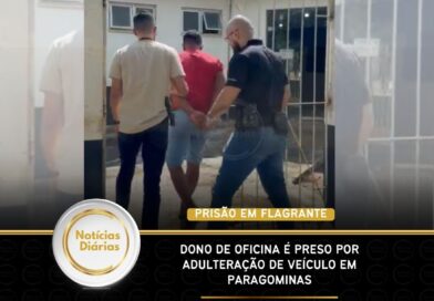 Dono de oficina é preso em flagrante por adulteração de veículo em Paragominas
