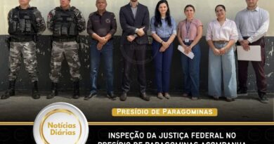 Inspeção da Justiça Federal no presídio de Paragominas acompanha rotina e ações de ressocialização