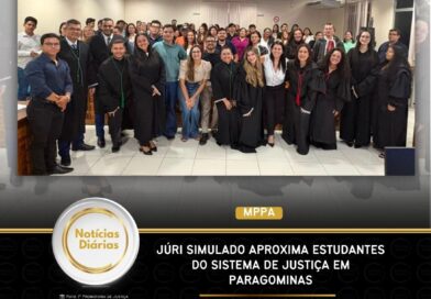 Júri simulado aproxima estudantes do sistema de Justiça em Paragominas