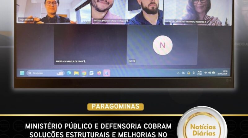 Ministério Público e Defensoria cobram soluções estruturais e melhorias no sistema prisional de Paragominas