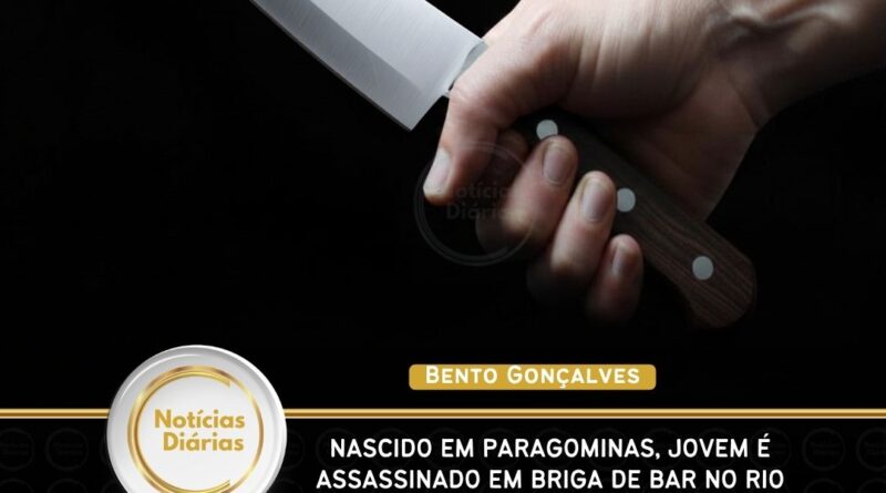 Nascido em Paragominas, jovem é assassinado em briga de bar no Rio Grande do Sul