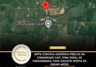MPPA convoca audiência pública na comunidade Caip, zona rural de Paragominas, para discutir oferta de Ensino Médio