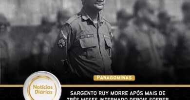 Paragominas – Sargento Ruy morre após mais de quatro meses internado depois sofrer uma pedrada durante abordagem