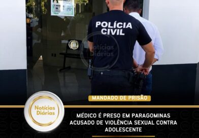 Médico é preso em Paragominas acusado de violência sexual contra adolescente