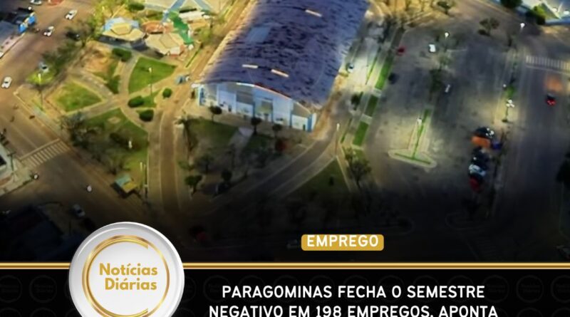 Paragominas fecha o semestre negativo em 198 empregos, aponta Caged