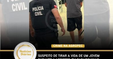 Suspeito de tirar a vida de um jovem durante a Agropec, em Paragominas, é preso em Capitão Poço