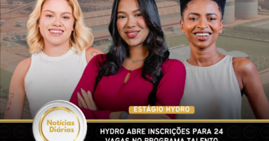 Hydro abre inscrições para 24 vagas no Programa Talento Técnico; 14 são para Paragominas