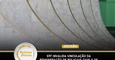 STF invalida vinculação da remuneração de policiais civis à de delegados do Pará