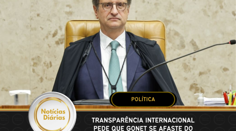 Transparência Internacional pede que Gonet se afaste do Caso Master