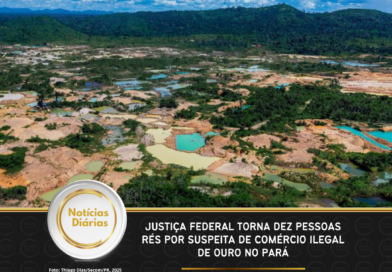 Justiça Federal torna dez pessoas rés por suspeita de comércio ilegal de ouro no Pará