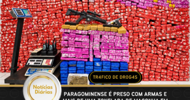 Paragominense é preso com armas e mais de uma tonelada de maconha em Santa Catarina